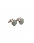 BERYL - CUFFLINKS - ECOBLEND - LIGHT KHAKI GREEN