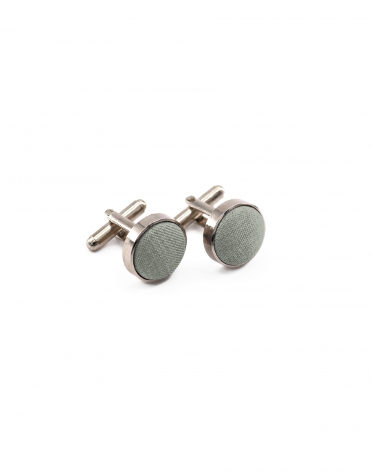 BERYL - CUFFLINKS - ECOBLEND - LIGHT KHAKI GREEN