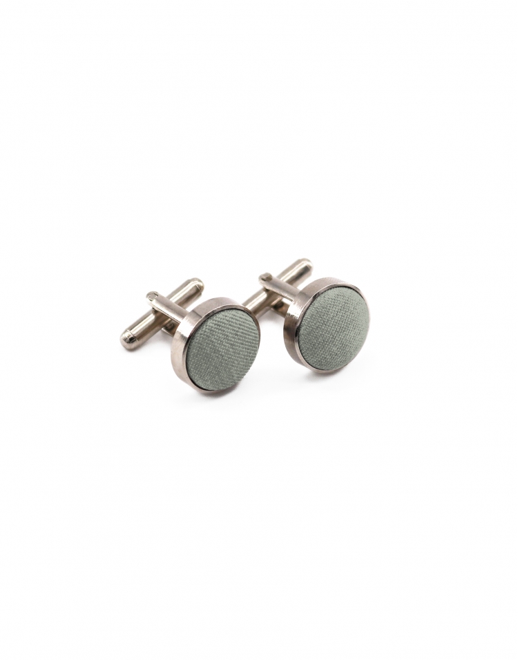 BERYL - CUFFLINKS - ECOBLEND - LIGHT KHAKI GREEN