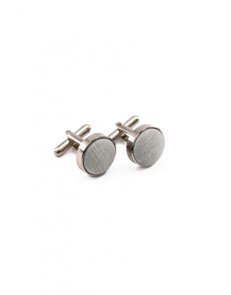 CONCRETE - CUFFLINKS - ECOBLEND - LIGHT GREY