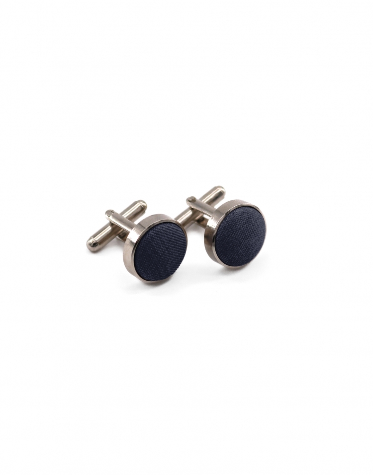 SCHIST - CUFFLINKS - ECOBLEND - GREY BLUE