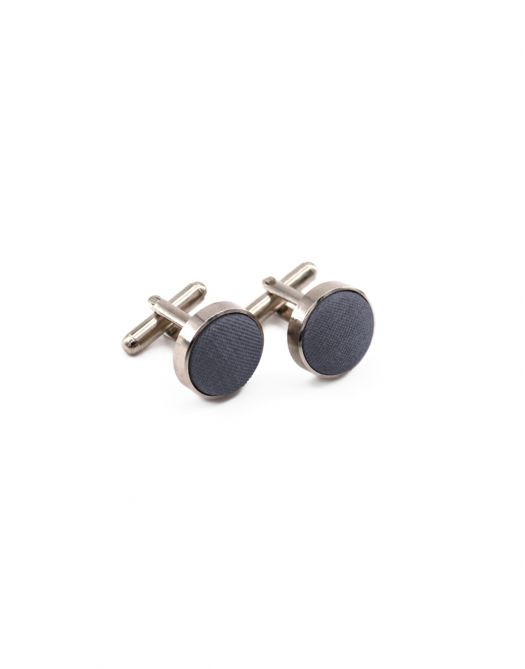 BASALT - CUFFLINKS - ECOBLEND - GREY