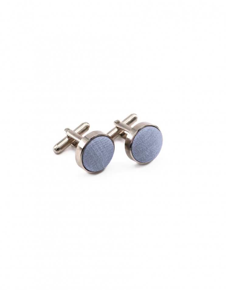 CELESTITE - CUFFLINKS - ECOBLEND - LIGHT BLUE