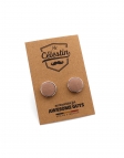 CALAMINE - BOUTONS DE MANCHETTE - ECOBLEND - TERRACOTTA CLAIR