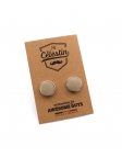 SANDSTONE - BOUTONS DE MANCHETTE - ECOBLEND - BEIGE SABLE