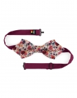 YOGO - FLORAL BOW TIE - DIAMOND