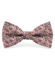 PARO - FLORAL BOW TIE - CLASSIC - PINK & GREEN