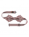 PARO - FLORAL BOW TIE - DIAMOND - PINK & GREEN