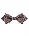 LOKKA - FLORAL BOW TIE - DIAMOND - GREY GREEN & PEACH