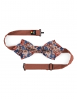 MANITOBA - BLOEMEN STRIK - DIAMOND - BLAUW, TERRACOTTA & BEIGE