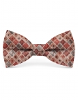 KIVU - BOW TIE - CLASSIC - TERRACOTTA & BROWN