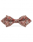 KIVU - BOW TIE - DIAMOND - TERRACOTTA & BROWN