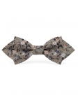 CONSTANCE - FLORAL BOW TIE - DIAMOND - LIGHT KHAKI GREEN