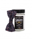 BIWA - FLORAL BOW TIE - CLASSIC - NAVY BLUE & PINK