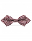 COMO - FLORAL BOW TIE - DIAMOND - OLD PINK