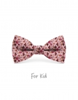 TOYA - KID or TEEN BOW TIE - PINK & CARAMEL