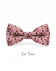 TOYA - KID or TEEN BOW TIE - PINK & CARAMEL