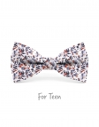 ISEO - KID or TEEN BOW TIE - BLUE & ORANGE