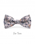 ORIVESI - KID or TEEN BOW TIE - GREY, BLUE & GREEN