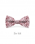 NEMI - KID or TEEN BOW TIE - RED & WHITE