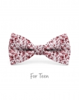 NEMI - KID or TEEN BOW TIE - RED & WHITE