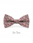 PARO - KID or TEEN BOW TIE - PINK & GREEN