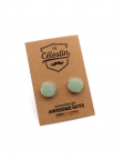 JADE - BOUTONS DE MANCHETTE - ECOBLEND - VERT TENDRE