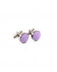 LAVENDERITE - CUFFLINKS - ECOBLEND - LAVENDER PURPLE