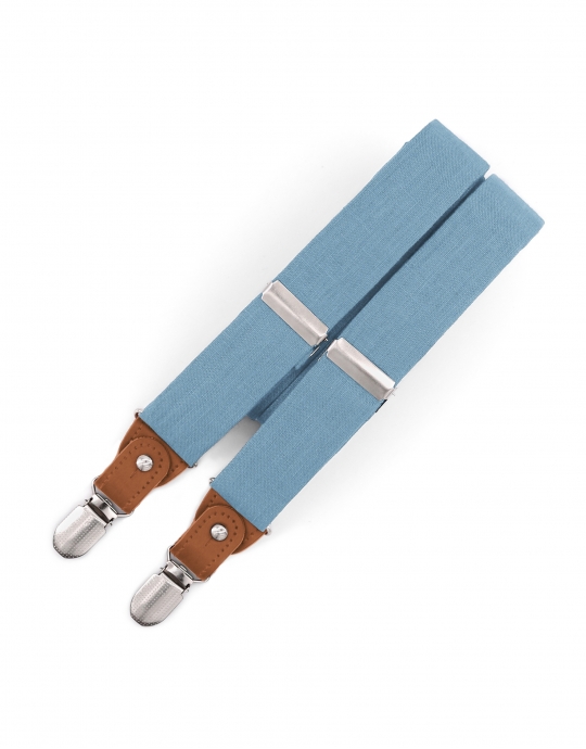 BREEZE - LINEN BRACES - CLASSIC - LIGHT BLUE