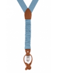 BREEZE - LINEN BRACES - LIGHT BLUE