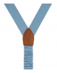 BREEZE - LINEN BRACES - LIGHT BLUE