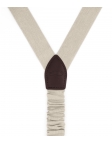 GROVE - LINEN BRACES - CLASSIC - ECRU BEIGE