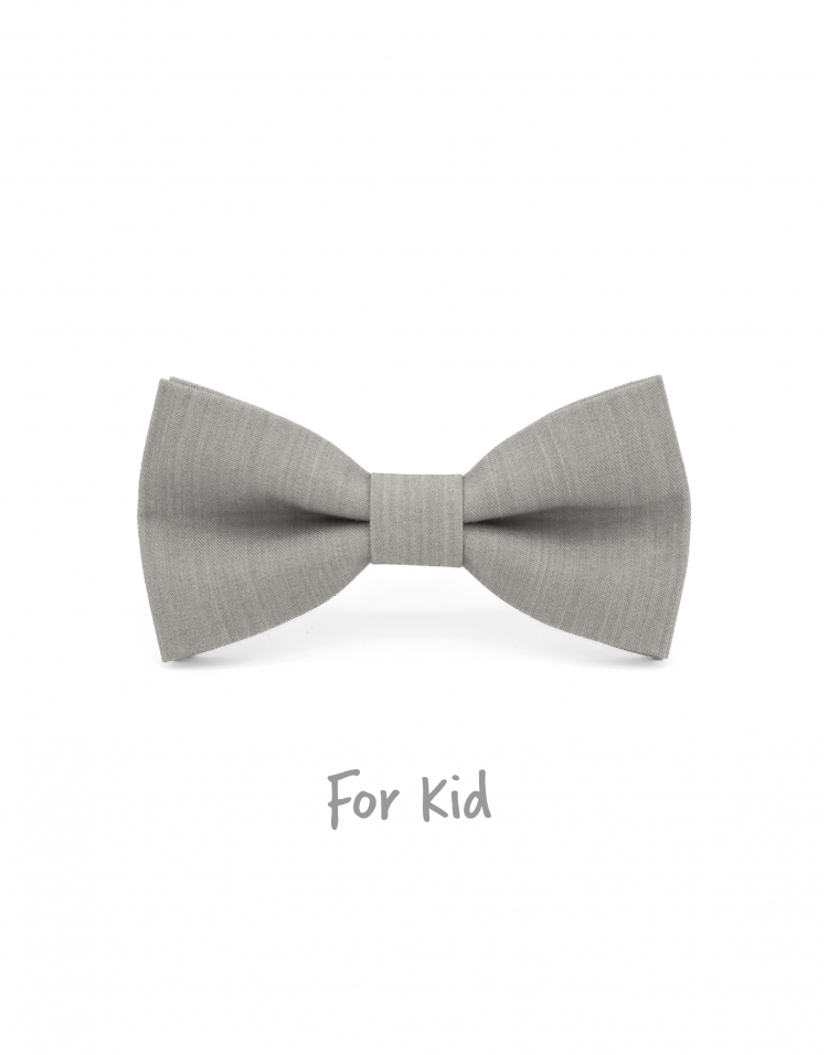 CONCRETE - KID or TEEN BOW TIE - ECOBLEND