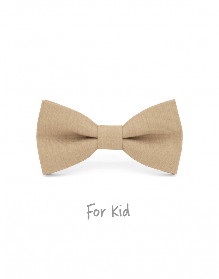 SANDSTONE - KID or TEEN BOW TIE - ECOBLEND