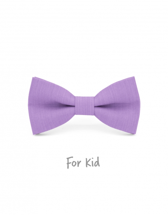 LAVENDERITE - KID or TEEN BOW TIE - ECOBLEND