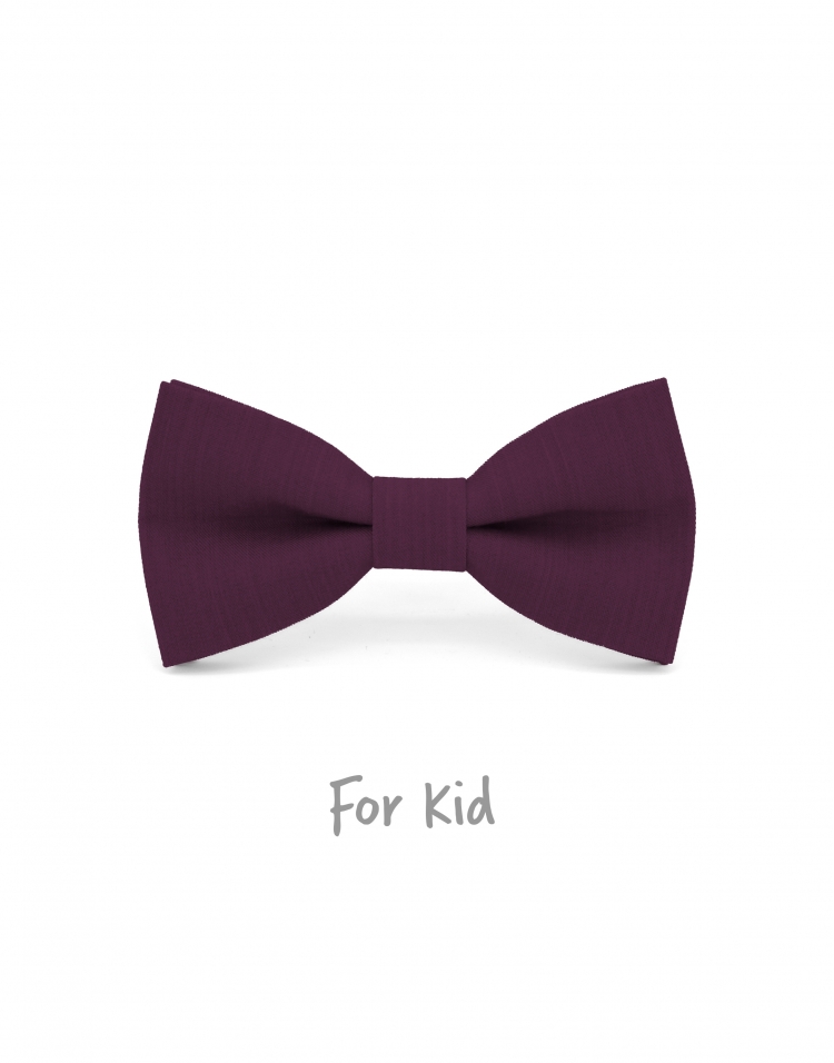 LEPIDOLITE - KID or TEEN BOW TIE - ECOBLEND