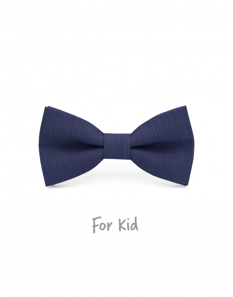 COBALT - KID or TEEN BOW TIE - ECOBLEND