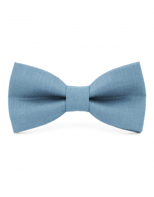 BREEZE - 100% LINEN - BOW TIE - LIGHT BLUE