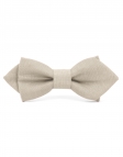 GROVE - 100% LINEN - BOW TIE - ECRU BEIGE