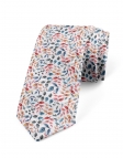 HAO - FLORAL TIE - GREEN & TERRACOTTA