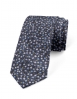 SOMI - FLORAL TIE - NAVY BLUE