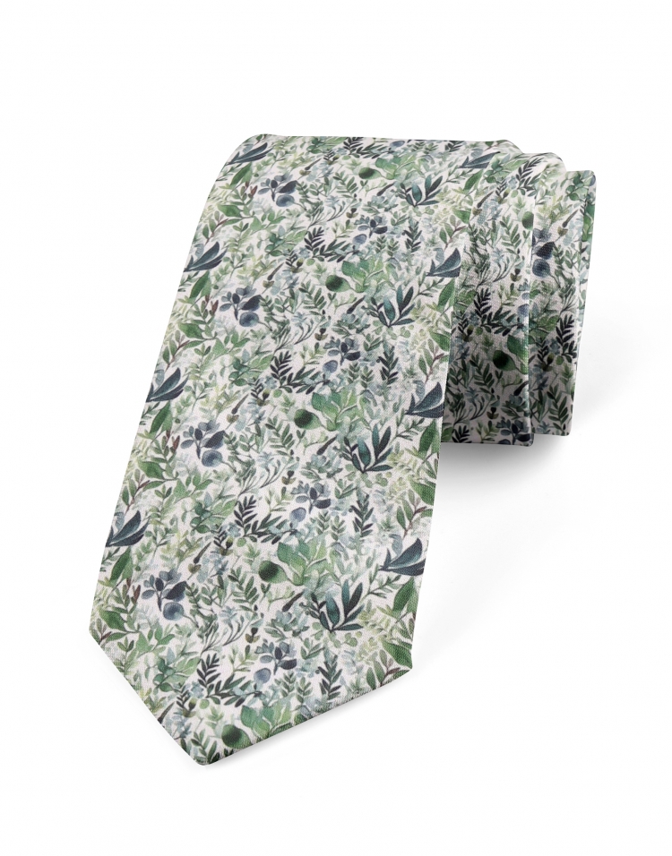 KOTO - FLORAL TIE - GREEN