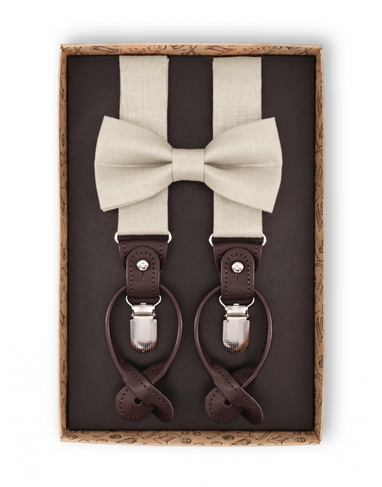 GROVE - COFFRET DAPPER SET - BEIGE ECRU