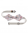 LAMMA - FLORAL BOW TIE - DIAMOND - PINK & GREEN