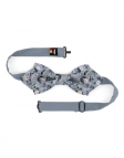 EIKAN - FLORAL BOW TIE - DIAMOND - BLUE