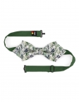 KOTO - FLORAL BOW TIE - DIAMOND - GREEN