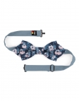 CHATAM - FLORAL BOW TIE - DIAMOND - BLUE & PINK