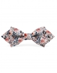 SANJO - FLORAL BOW TIE - DIAMOND