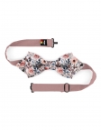 SANJO - FLORAL BOW TIE - DIAMOND