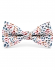 HAO - FLORAL BOW TIE - CLASSIC - GREEN & TERRACOTTA